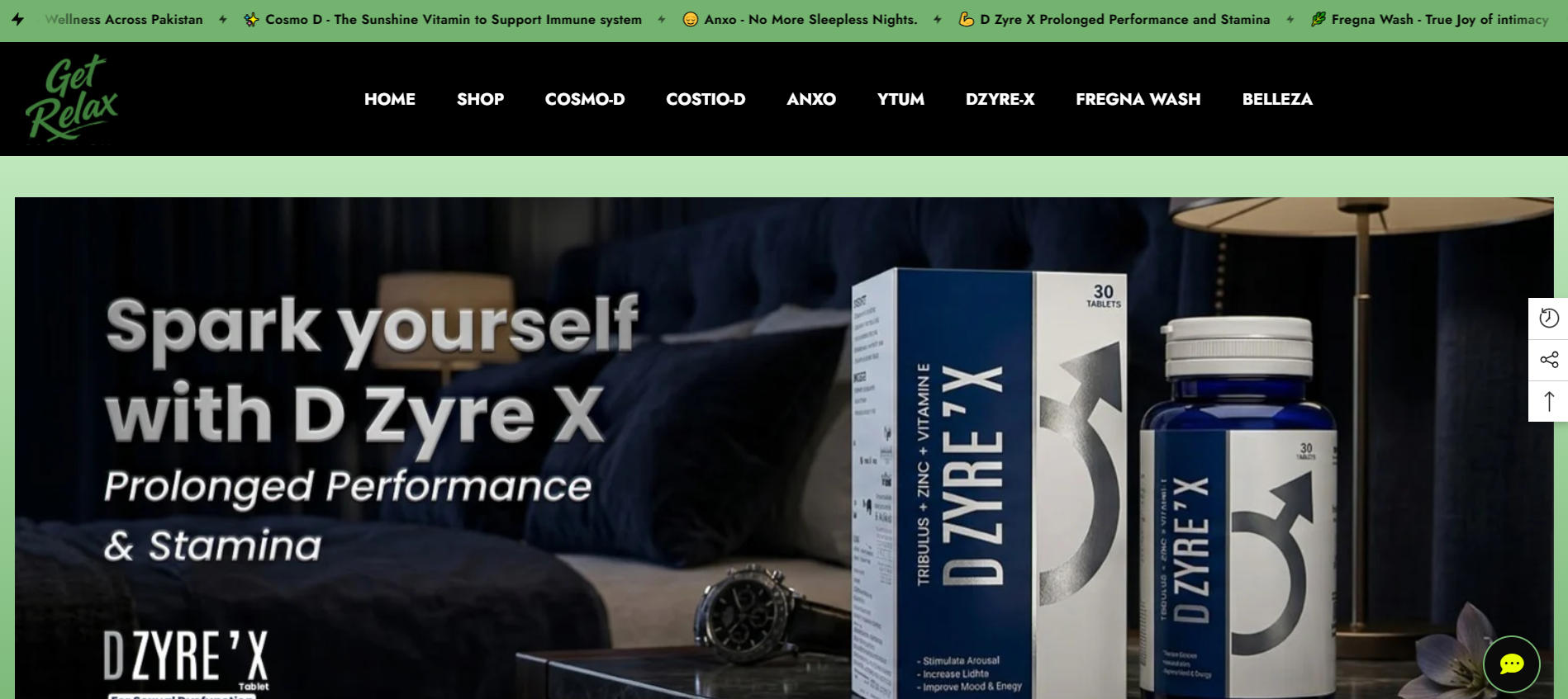 Get Relax - Ecommerce
